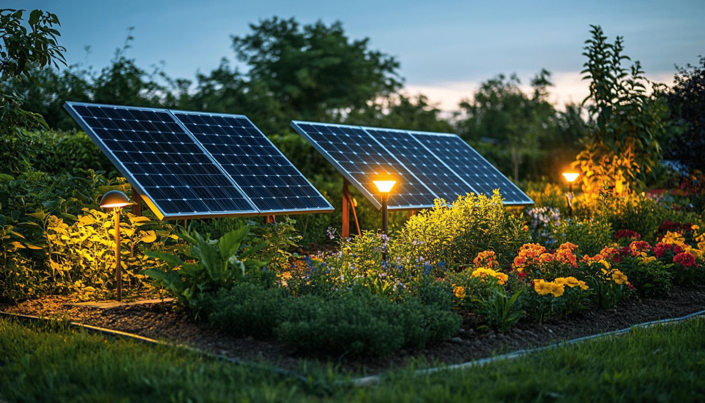 Comment maximiser l'autonomie d'un jardin éclairé sans électricité ?