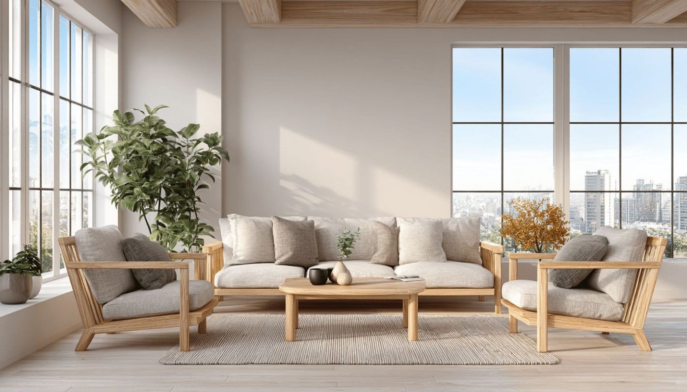 Maximiser l'espace et la lumière dans un petit appartement : Astuces scandinaves